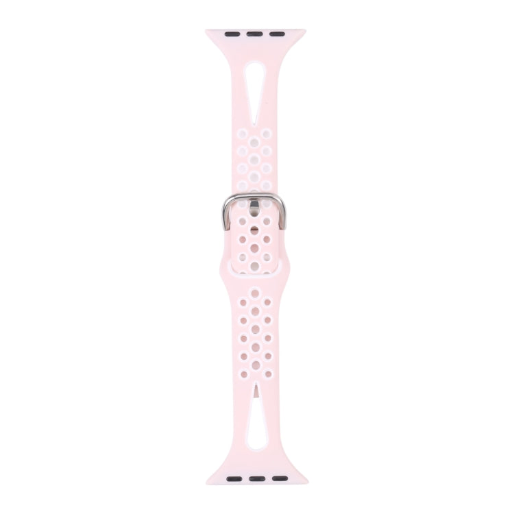 Water Drop Silicone Watch Band For Apple Watch Series, 7 45mm / 6&SE&5&4 44mm / 3&2&1 42mm, 7 41mm / 6&SE&5&4 40mm / 3&2&1 38mm